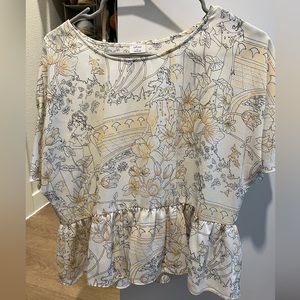 Wilfred Printed Blouse